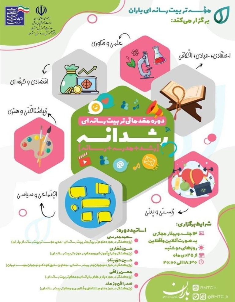 رشدانه [سرگروه‌های آموزشی متوسطه اول]